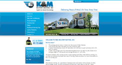 Desktop Screenshot of kmmovinginc.com